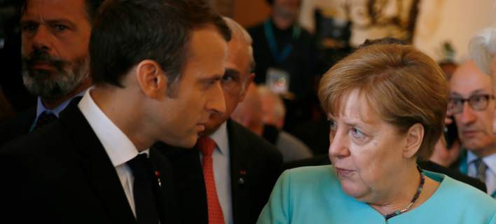 Μέρκελ και Μακρόν δηλώνουν έτοιμοι για την «επανίδρυση» της ΕΕ και της ευρωζώνης